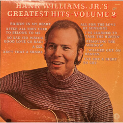 Hank Williams Jr. Hank Williams Jr.'s Greatest Hits Volume 2 Vinyl LP USED