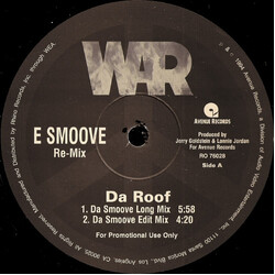 War Da Roof USED VINYL PROMO 12INCH