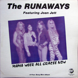 The Runaways / Joan Jett Mama Weer All Crazee Now USED VINYL 12INCH MINI-ALBUM COMPILATION