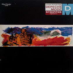 Depeche Mode Stripped (Highland Mix) VINYL 12" USED
