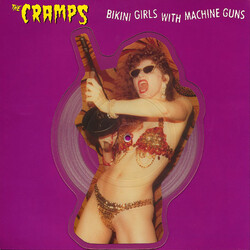 The Cramps Bikini Girls With Machine Guns VINYL 7" USED