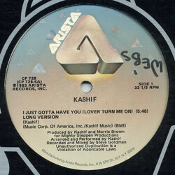 Kashif I Just Gotta Have You (Lover Turn Me On) USED VINYL 12INCH 33 S RPM