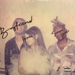 Ariana Grande / Social House Boyfriend USED VINYL 12INCH 33 S RPM SINGLE LIMITED EDITION