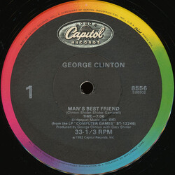 George Clinton Man's Best Friend / Atomic Dog (Atomic Mix - Long Version) USED VINYL 12INCH 33 S RPM