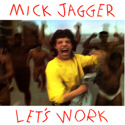 Mick Jagger Let's Work VINYL 12" USED