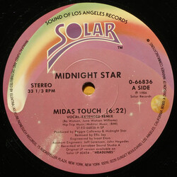 Midnight Star Midas Touch USED VINYL 12INCH 33 S RPM