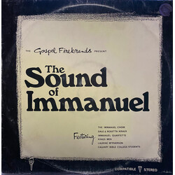 Gospel Firebrands / Various The Gospel Firebrands Present The Sound Of Immanuel Vinyl LP USED