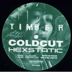 Coldcut / Hexstatic Timber USED VINYL 12INCH PROMO SINGLE NUMBERED