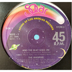 The Whispers And The Beat Goes On USED VINYL 12INCH 45 RPM STEREO