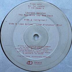Laurent Garnier The Man With The Red Face USED VINYL 12INCH 33 S RPM PROMO