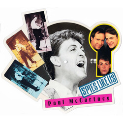 Paul McCartney Spies Like Us USED VINYL 7INCH 45 RPM SHAPE PICTURE DISC