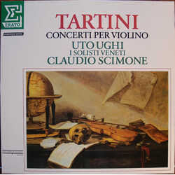 Giuseppe Tartini / Uto Ughi / I Solisti Veneti / Claudio Scimone Tartini – Concerti Per Violino Vinyl LP USED