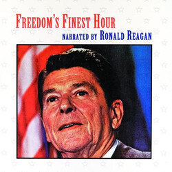 Ronald Reagan Freedom's Finest Hour Vinyl LP USED
