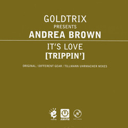 Goldtrix / Andrea Brown It's Love (Trippin') (Original / Different Gear / Tillmann Uhrmacher Mixes) USED VINYL 12INCH 33 S RPM 45 RPM SINGLE