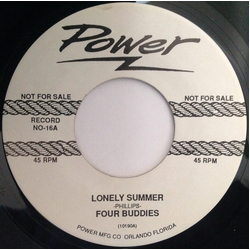 4 Buddies / The 5 Royales Lonely Summer / Cha Cha Cherry Vinyl 7" USED