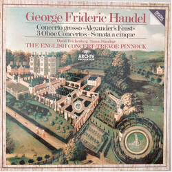 Georg Friedrich Händel / David Reichenberg / Simon Standage / The English Concert / Trevor Pinnock Concerto Grosso »Alexander's Feast« • 3 Oboe Concer