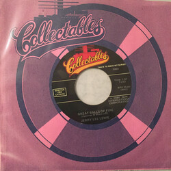 Jerry Lee Lewis Great Balls Of Fire / High School Confidential USED VINYL 7INCH 45 RPM SINGLE REISSUE