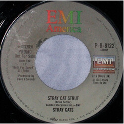 Stray Cats Stray Cat Strut USED VINYL 7INCH 45 RPM PROMO STEREO