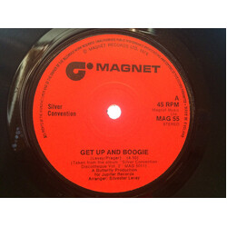 Silver Convention Get Up And Boogie USED VINYL 7INCH 45 RPM SINGLE