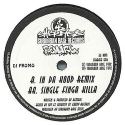 Remarc In Da Hood (Remix) / Single Finga Killa USED VINYL 12INCH PROMO 33 S RPM