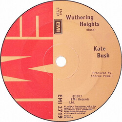 Kate Bush Wuthering Heights USED VINYL 7INCH 45 RPM SINGLE REISSUE
