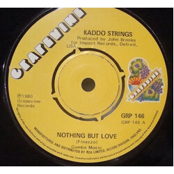 Kaddo Strings Nothing But Love / Crying Over You USED VINYL 7INCH 45 RPM SINGLE