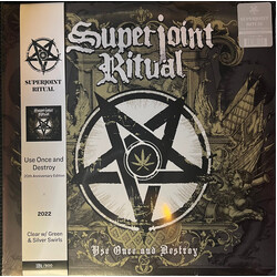 Superjoint Ritual Use Once and Destroy Vinyl LP USED