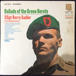 Barry Sadler Ballads Of The Green Berets Vinyl LP USED
