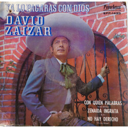 David Zaizar Ya Lo Pagaras Con Dios USED VINYL 7INCH 45 RPM EP