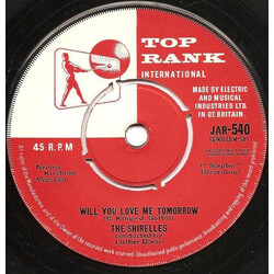 The Shirelles Will You Love Me Tomorrow USED VINYL 7INCH 45 RPM SINGLE