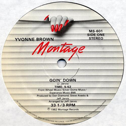 Yvonne Brown Goin' Down / King Of The Groove USED VINYL 12INCH