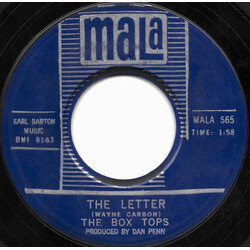 Box Tops The Letter USED VINYL 7INCH 45 RPM STYRENE