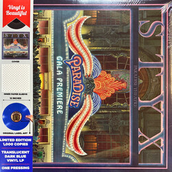 Styx Paradise Theatre Vinyl LP USED