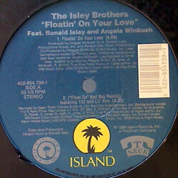 The Isley Brothers / Ronald Isley / Angela Winbush Floatin' On Your Love VINYL 12" USED