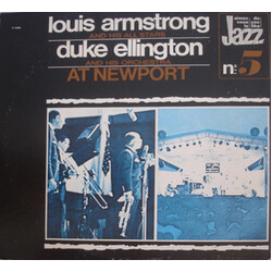 Louis Armstrong And His All-Stars / Duke Ellington And His Orchestra At Newport Vinyl LP USED