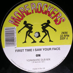 On First Time I Saw Your Face USED VINYL 12INCH 33 S RPM