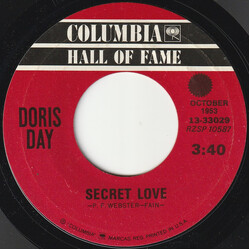 Doris Day Secret Love / Whatever Will Be Will Be (Que Sera, Sera) USED VINYL 7INCH SINGLE 45 RPM REISSUE