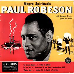 Paul Robeson Negro Spirituals USED VINYL 7INCH EP MONO