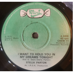 Stella Parton I Want To Hold You In My Dreams Tonight USED VINYL 7INCH 45 RPM SINGLE