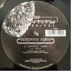 Distorted Minds Eventual Remix / Oils USED VINYL 12INCH 45 RPM