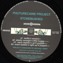 Phuturecaine Project Stonebushed USED VINYL 12INCH 33 S RPM