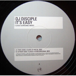 DJ Disciple It's Easy VINYL 12" USED