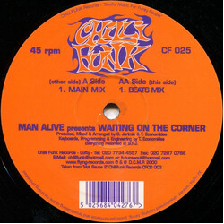 Man Alive Waiting On The Corner USED VINYL 12INCH 45 RPM