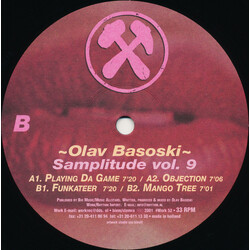 Olav Basoski Samplitude Vol. 9 USED VINYL 12INCH 33 S RPM