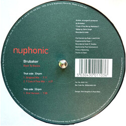 Brubaker (7) Back To Basics USED VINYL 12INCH 33 S RPM