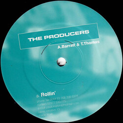 The Producers Rollin' USED VINYL 12INCH 33 S RPM 45 RPM