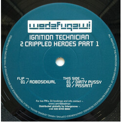 Ignition Technician 2 Crippled Heroes Part 1 USED VINYL 12INCH