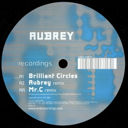 Aubrey Brilliant Circles USED VINYL 12INCH 33 S RPM