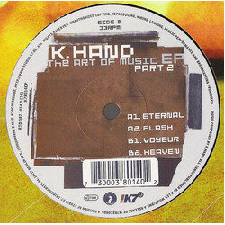 Kelli Hand The Art Of Music EP (Part 2) USED VINYL 12INCH 33 S RPM EP