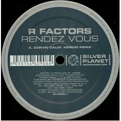 R Factors Rendez Vous USED VINYL 12INCH 33 S RPM 45 RPM
